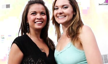 Audition Of Lesbian Sluts Mallory Nichols And Kira Kay