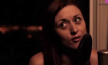 Georgia Jones And Shyla Jennings Have Hot Lesbian Sex On The Couch.