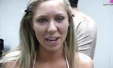 Blonde Girl Taking It in the Pussy