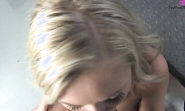 Blonde Girl Taking It in the Pussy