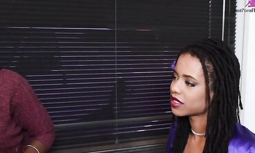 Ana Foxxx And Kira Noir Are Horny Backstage