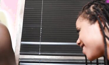 Ana Foxxx And Kira Noir Are Horny Backstage