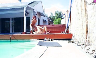 Whitney Westgate And Victoria Lynn Lez Out On The Patio