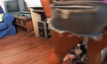 Jessica Valentino Has A Great Ass And Pussy That She Shaves Naked