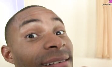 Black Man Picks up Blonde and Gives Her Cock