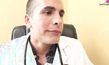 One on One, Patient/Doctor, Shaved Pussy, Natural Tits