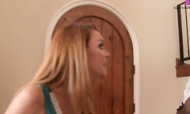 Blonded MILF Gets Black Schlong Plundering