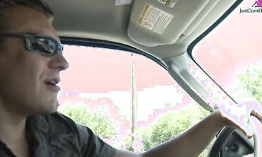 We picked up Alisadra Monroe on a hot afternoon and took her back to our hotel, where we had some fun fucking those humongous tits of hers and then grabbing them as she straddled our cock and rode us hard. We banged away in more positions until we let loo