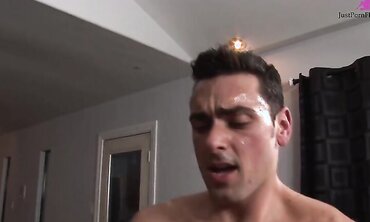 Skinny Teen Gets Her Shaved Pussy Fucked