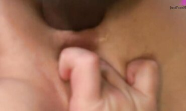 Sexy Babe Aurora Snow Sucks a Big Black Dick and Takes It in Her Pussy and Asshole