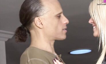 Blonde Armani Uses Her Tits To Fuck The Cock And Then Gets A Creampie