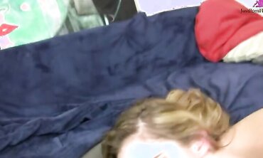 Blonde Teen Tera Knightly Swallows a Huge Cum Load After a Great Fuck