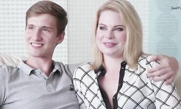 Adry Berty Fucks A Well Hung Stud As Her Meek Husband Sits Cuckolded