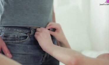Katya Feels So Tight On His Cock He Leaves It In To Creampie Her Pussy