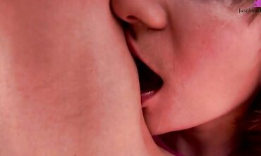 Brunette Lesbians Break Out the Big Toys To Please Each Other
