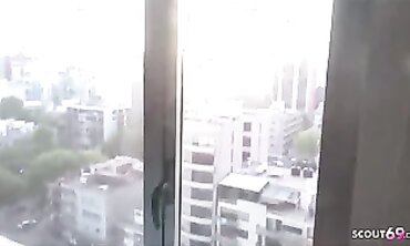 Slender German Mistress Gets Hard Anal Fisting POV