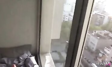 Slender German Mistress Gets Hard Anal Fisting POV