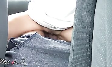 KinkyMylf Gets Caught in a Public Parking Lot Romp
