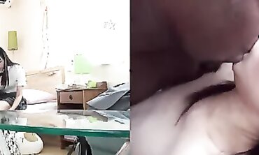 Chinese College Girl Gets BBC'd In Rough Interracial Cuckold Scene