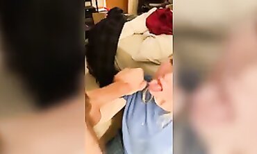 Pink Gives a Hot Blowjob