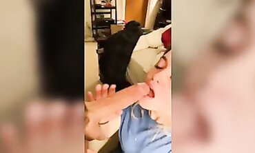 Pink Gives a Hot Blowjob