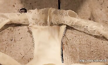 Super Cute Skinny 18-Year-Old Adriana Striptease