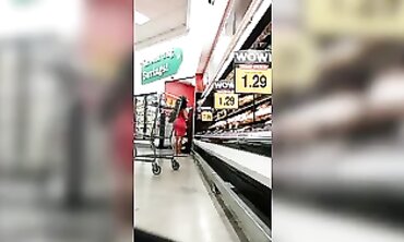 POV: Candid Thick Black MILF with Huge Ass and Tits