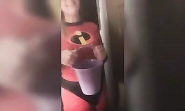 Halloween Party Girl Gets Creeped On By Neighbor And Fucked Hard