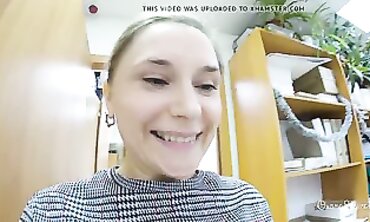 BBW Milf Flashes Her Big Ass in the Office