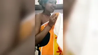 Trichy College Girl Shower Striptease and Boob Display Part 4