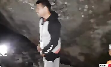 Ksal Hotty Beach Night Gangbang