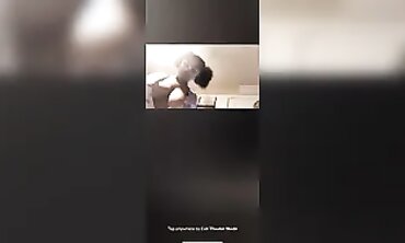 Black Amateur with Huge Tits on Periscope Live Show
