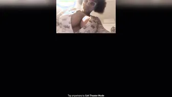 Black Amateur with Huge Tits on Periscope Live Show