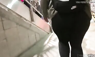 Curvy Milf Bounces Her Big Booty On A Giant Dildo