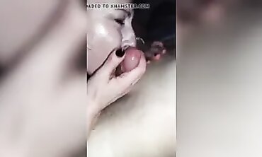 Sweetie Silly Cougar Gives Deep Throat POV Blowjob