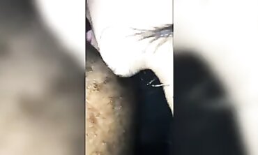 Submissive Latina Takes Interracial Head and Assjob