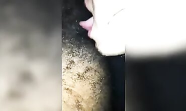 Submissive Latina Takes Interracial Head and Assjob