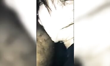 Submissive Latina Takes Interracial Head and Assjob