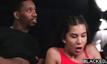 Anya Krey Goes Wild with Interracial Double Penetration