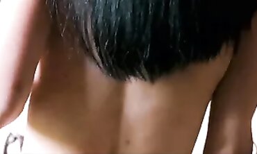 Aria Reve Office Cream Pie Fingering Close Up