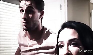 African Brunette Threesome With Her Two BFFs