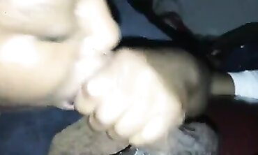 Solo Homemade Masturbation With A Black Cock