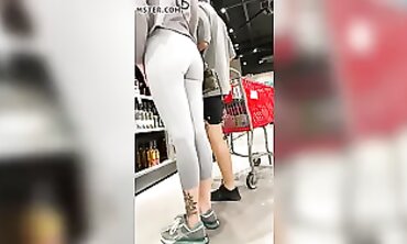 Bombshell Babe's Secret Shopping Spree Caught on homemade