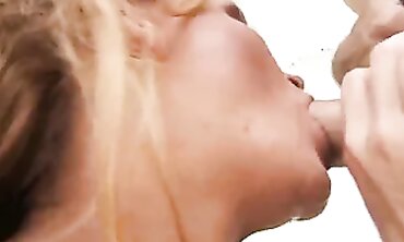 Lengthy Melon Blonde Head - Sexy Babe Shows Off Her Long Hair And Body
