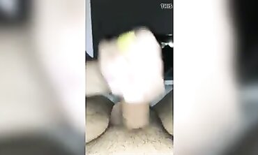 POV College Babe Gets A Handjob And Cumshot