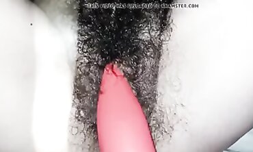 Hairy MILF Toy Plaything
