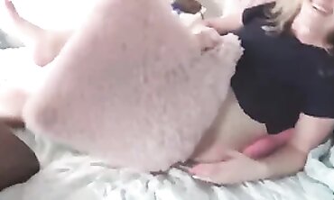 Blonde Housewife Threesomes with Ebony Stud
