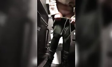 Sensuous Blonde Wiping Her Voluptuous Cunt