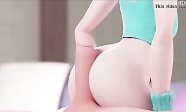 Squid Sister-in-law Gets Rough DP Action