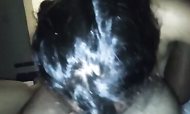Latina Threesome: Two Brunettes Give Double Blowjob and Facial